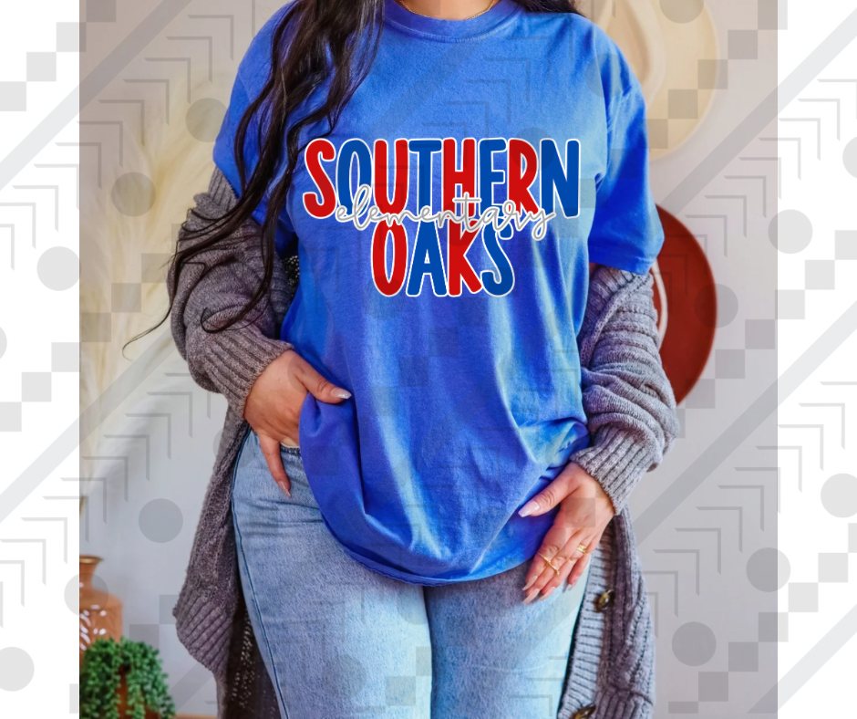 Southern Oaks Chunky Letters