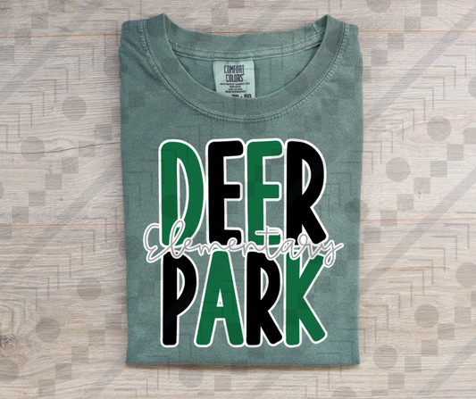 Deer Park Chunky Letters