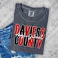 Daviess County High School Chunky Letters