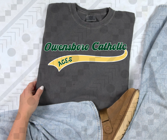 Owensboro Catholic Aces Baseball Banner