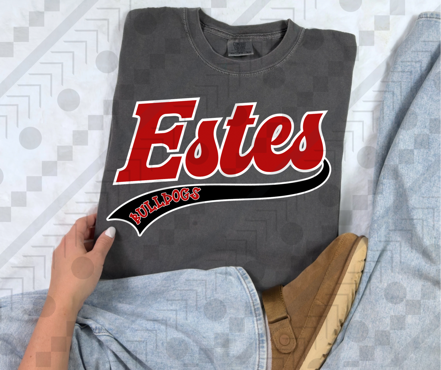 Estes Bulldogs Baseball Banner