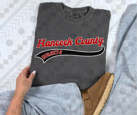 Hancock County Hornets Baseball Banner