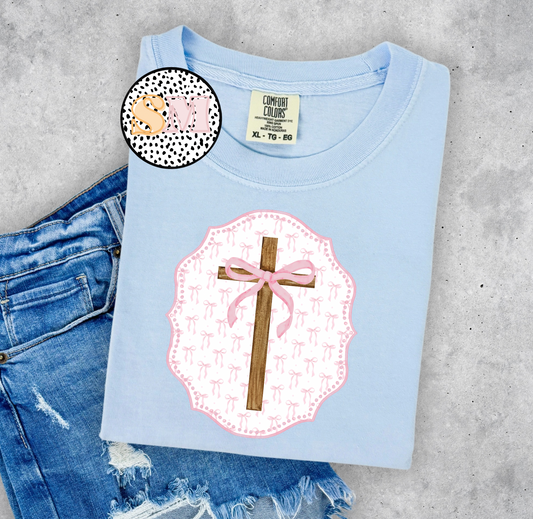 Coquette Bow Cross