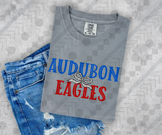 Audubon Eagles Dalmatian Bow