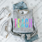 Teach Second Grade Neon Spaced