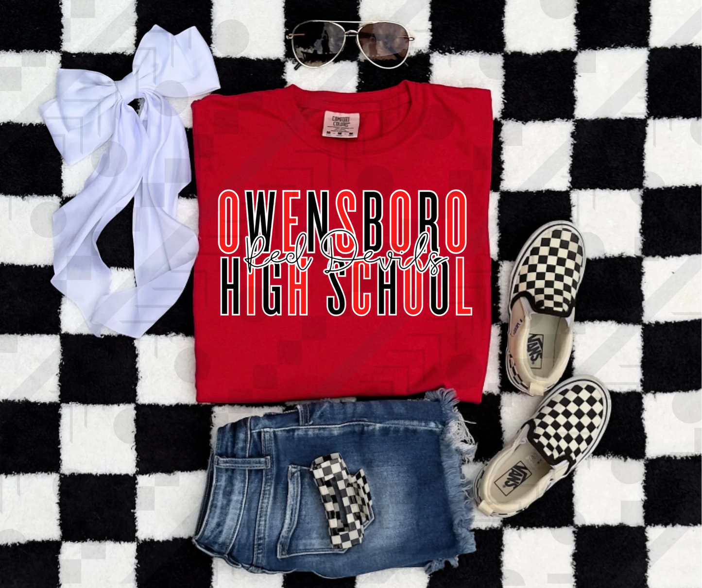 Owensboro High School Red Devils Spaced