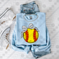 Dalmatian Bow Softball