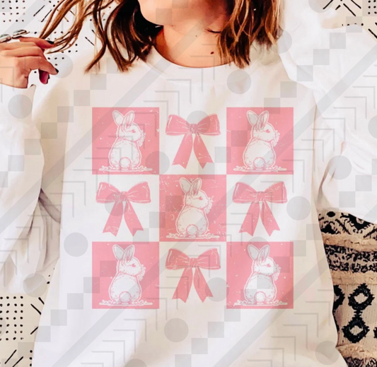 Bunny and Bow Checkers