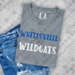 Whitesville Wildcats Dalmatian Bow