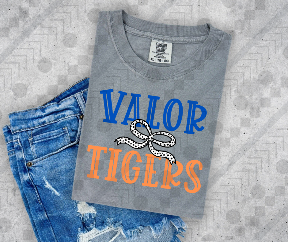 Valor Tigers Dalmatian Bow