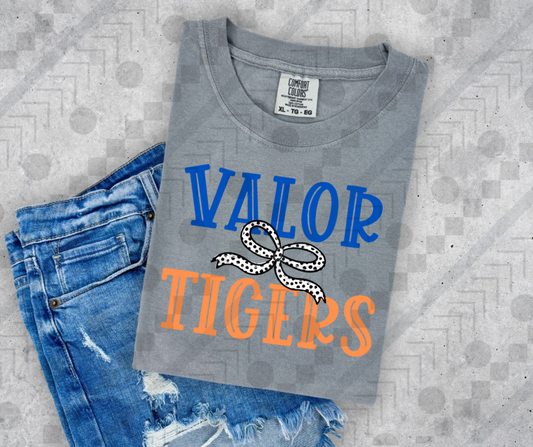 Valor Tigers Dalmatian Bow