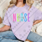 ICU Nurse Neon Spaced