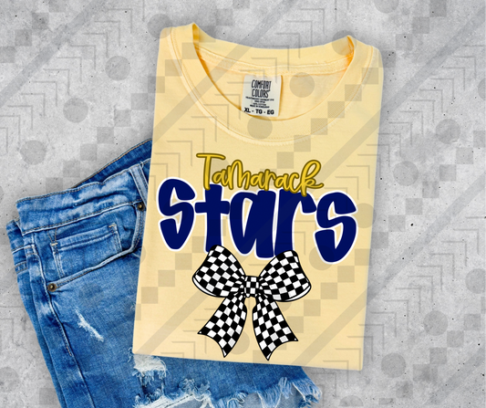 Tamarack Stars Checker Bow