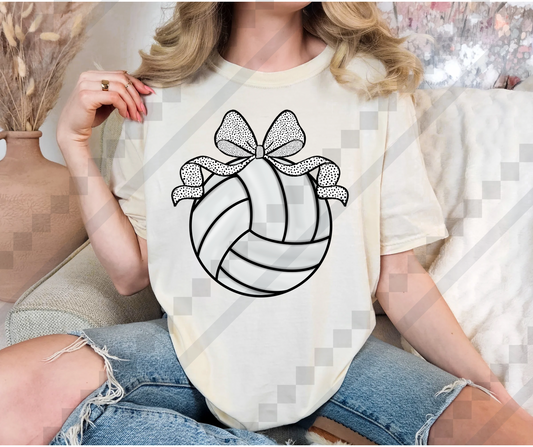 Dalmatian Bow Center Volleyball