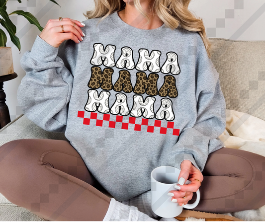 Mama Volleyball Cheetah and Checkers