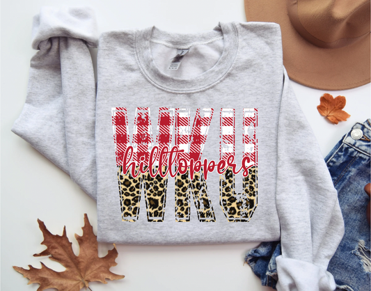 WKU Cheetah Distressed