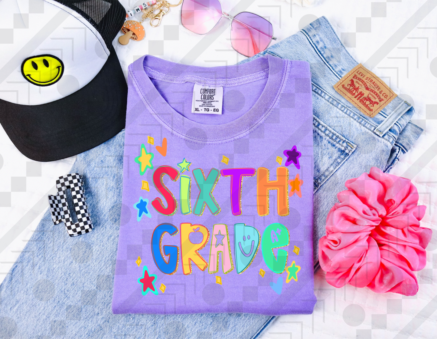 Sixth Grade Retro Star
