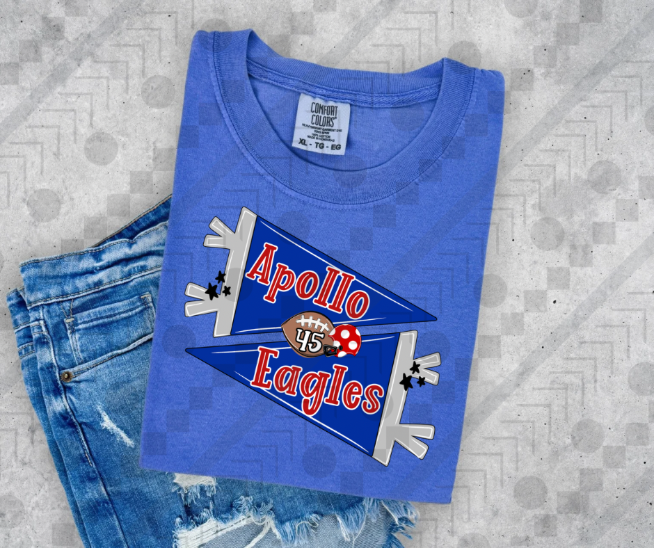 Apollo Eagles Football Pennant (Custom)