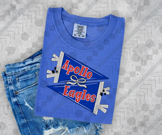 Apollo Eagles Pennant Bow