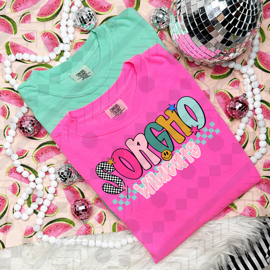 Sorgho Wildcats Retro Smiley