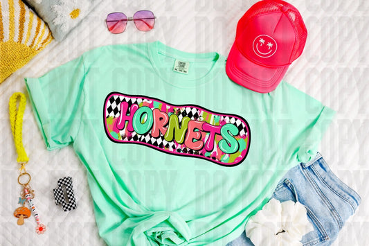 Hornets Diamond Gingham