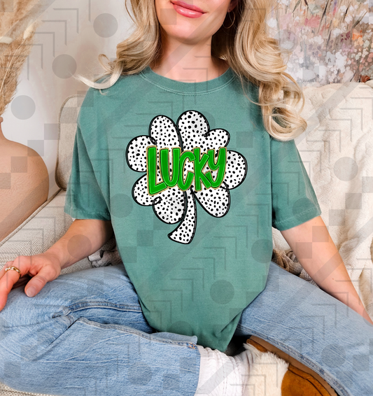 Lucky Dalmatian Clover