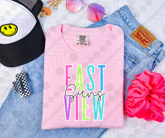 East View Suns Neon Spaced