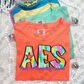 Audubon Elementary Neon Brushstroke