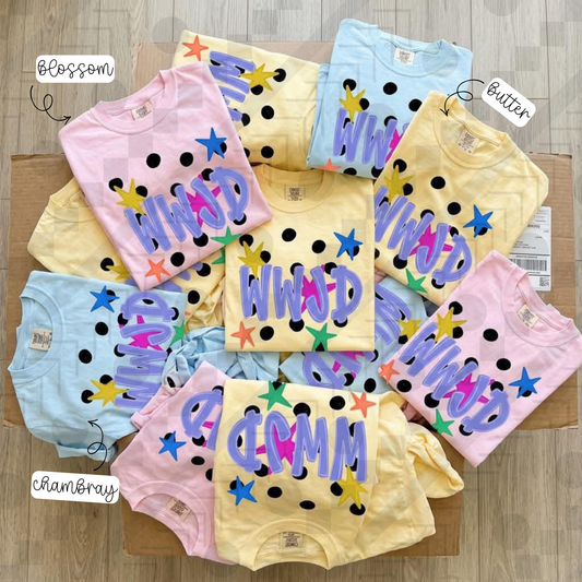 WWJD Polka Dots (Tee or Sweatshirt)