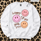 Happy to See Your Face Smilies (Tee, Sweatshirt, to Long-Sleeve)